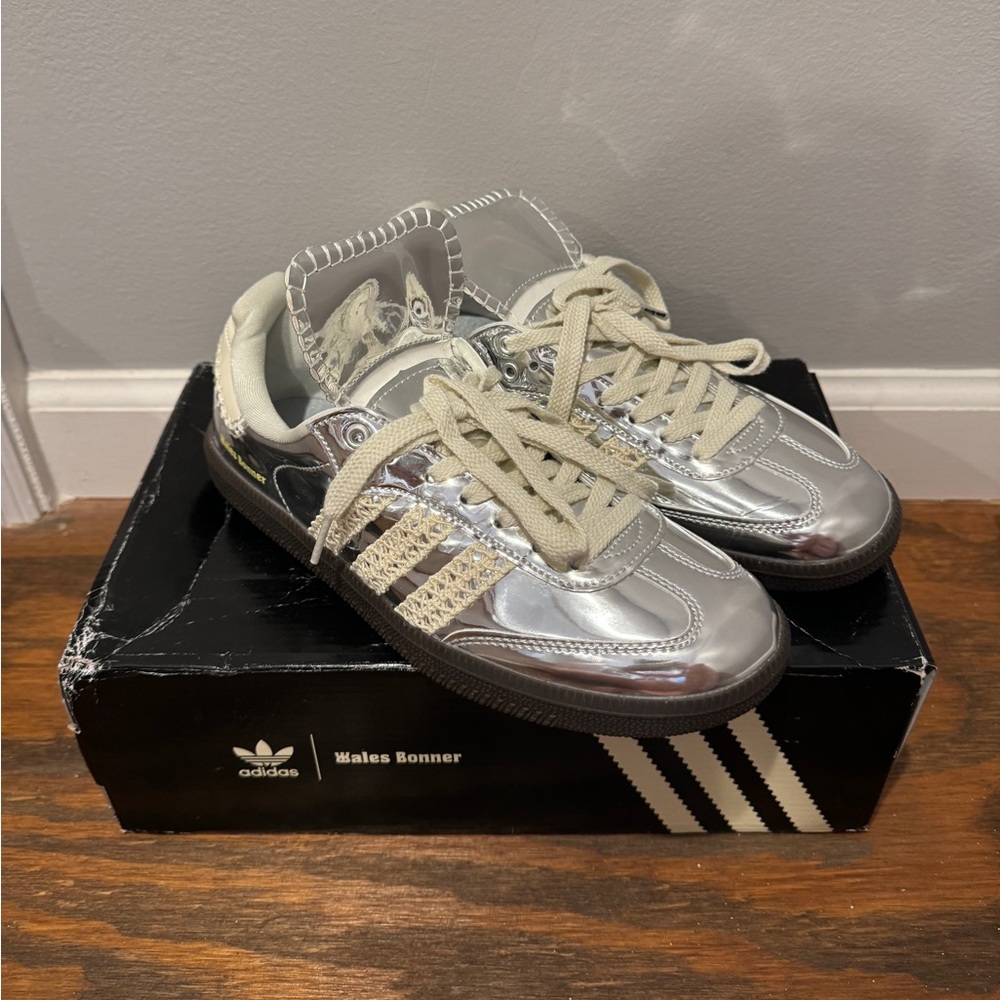 Adidas x Wales Bonner Silver Samba
